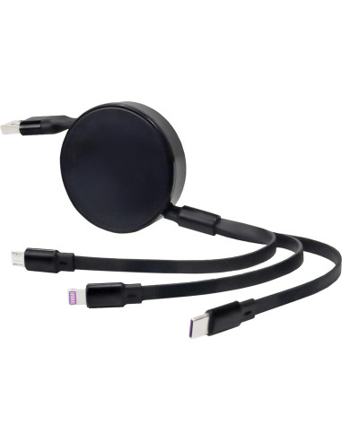 Cable retráctil BoxWave para Edifier W600BT - Carga 100W