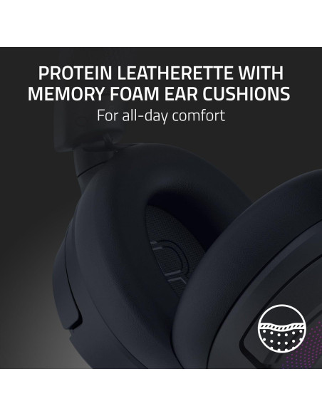 Auriculares Gaming Inalámbricos Razer Kraken Kitty V3 Pro RGB - 40mm, Bluetooth 5.3 Auriculares Gaming Inalámbricos Razer Kraken Kitty V3 Pro RGB - 40mm, Bluetooth 5.3