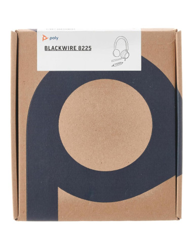 Auricular Plantronics Blackwire 8225 USB-A con Micrófono ANC