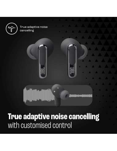 Auriculares Inalámbricos JBL Live Beam 3 con ANC - Negro