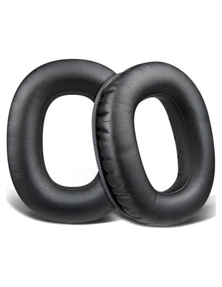 Almohadillas de Repuesto SOULWIT para Auriculares Marshall Monitor III - Cuero y Espuma de Memoria Almohadillas de Repuesto SOULWIT para Auriculares Marshall Monitor III - Cuero y Espuma de Memoria