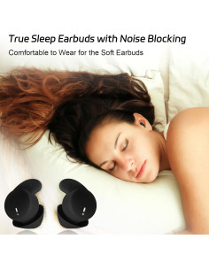 Auriculares para dormir LOBKIN Bluetooth 5.4, bloqueo de ruido 2