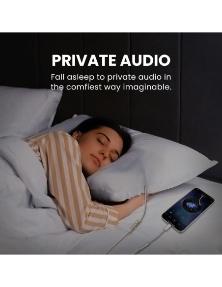 Auriculares de Almohada Avantree Slumber B USB-C y AUX Auriculares de Almohada Avantree Slumber B USB-C y AUX