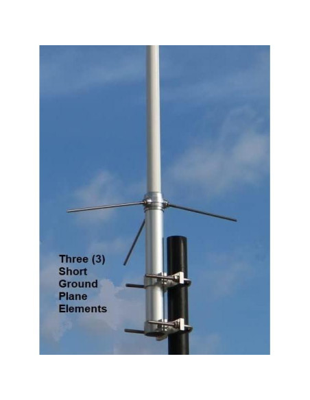 Antena VHF de Estación Base Fija Britta BF130 - 75W Antena VHF de Estación Base Fija Britta BF130 - 75W