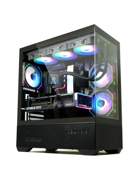 Caja de PC Zalman CHRONIX Mid-Tower ATX con 3 Ventiladores ARGB Caja de PC Zalman CHRONIX Mid-Tower ATX con 3 Ventiladores ARGB