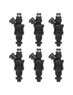 Inyectores de Combustible ANGLEWIDE 23250-65020 6 Pcs para Toyota