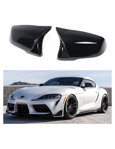 Cubiertas de Espejo Lateral Toyota Supra 2020-2023 M Style Negro