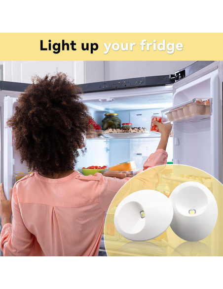 Conjunto de luz LED impermeable Niahm para refrigerador GE - 2 piezas Conjunto de luz LED impermeable Niahm para refrigerador GE - 2 piezas
