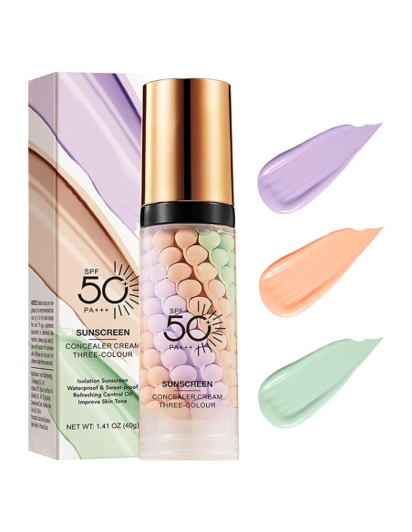 Primer Corrector de Color 3 en 1 Eakroo SPF 50 Hidratante Primer Corrector de Color 3 en 1 Eakroo SPF 50 Hidratante