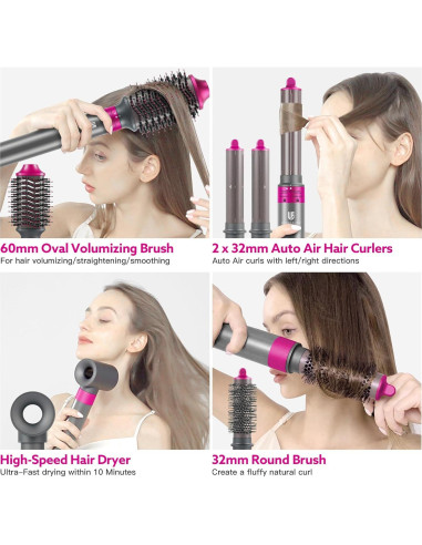 Cepillo Secador de Cabello Webeauty 5 en 1 Profesional 110000 RPM