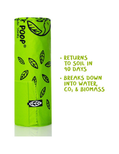 Bolsas Compostables para Perros PLANET POOP 30 Unidades XL