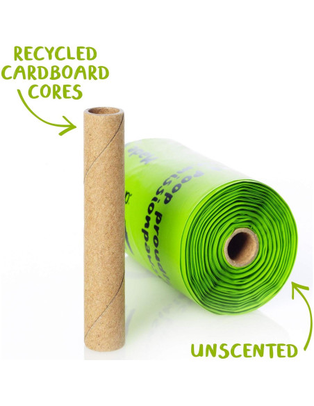Bolsas Compostables para Perros PLANET POOP 30 Unidades XL Bolsas Compostables para Perros PLANET POOP 30 Unidades XL