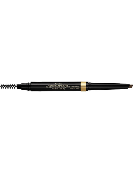 L'Oreal Paris Brow Stylist Lápiz de Cejas Mecánico Castaño Oscuro 9.92 g L'Oreal Paris Brow Stylist Lápiz de Cejas Mecánico Castaño Oscuro 9.92 g