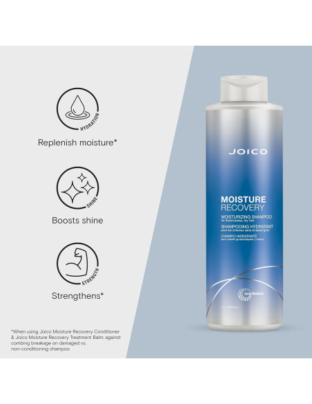 Champú Hidratante Joico Moisture Recovery 1000 ml - Cabello Grueso y Seco Champú Hidratante Joico Moisture Recovery 1000 ml - Cabello Grueso y Seco