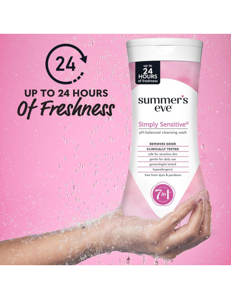 Jabón Corporal Femenino Summer's Eve Suave y Sensible 3x443ml Jabón Corporal Femenino Summer's Eve Suave y Sensible 3x443ml