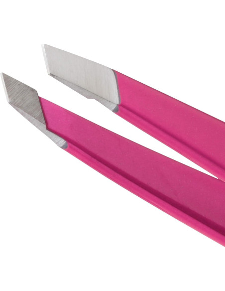 Pinzas de acero inoxidable Tweezerman para cejas - Punta inclinada Pinzas de acero inoxidable Tweezerman para cejas - Punta inclinada
