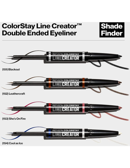 Delineador Doble Extremo Revlon ColorStay 153 Ella Está en Llamas Delineador Doble Extremo Revlon ColorStay 153 Ella Está en Llamas