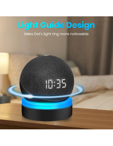 Soporte de Mesa ZUOLACO para Echo Dot 4/5 Gen - 2 Pack