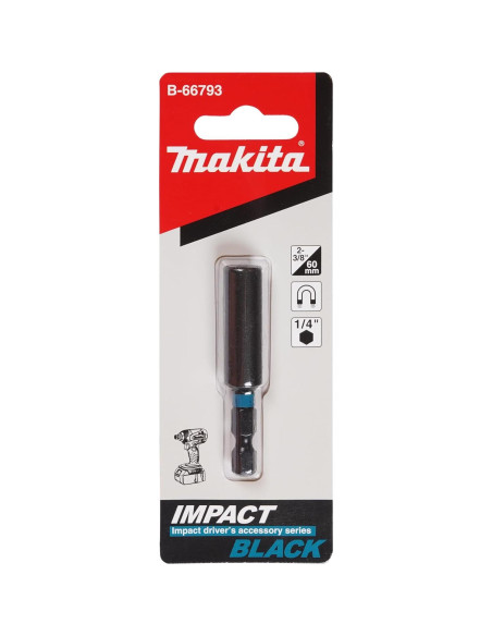 Soporte de Bit Magnético Makita B-66793 60 mm Hexagonal Soporte de Bit Magnético Makita B-66793 60 mm Hexagonal