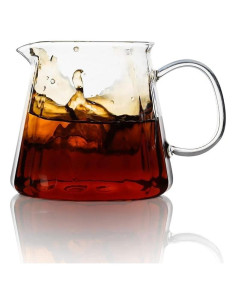 Jarra de Café de Vidrio Watchget 500ml - Resistente al Calor