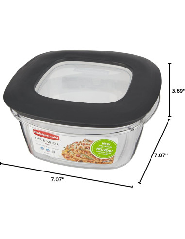 Contenedor de Almacenamiento Rubbermaid Premier 5 Tazas Libre de BPA