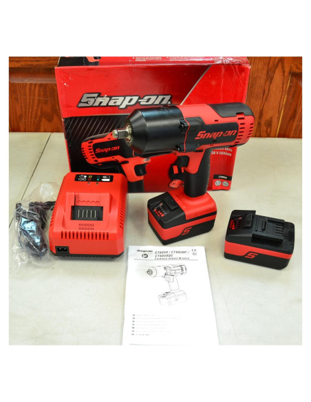 Llave de impacto inalámbrica Snap-On CT8850 18V 1/2" Llave de impacto inalámbrica Snap-On CT8850 18V 1/2"