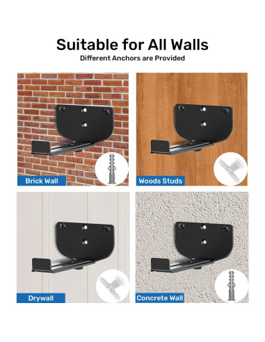 Soporte de Montaje en Pared para Barra de Sonido Borenbuir Ajustable