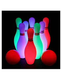 Juego de Bolos Iluminados ProlPings para Niños 3-6 Años