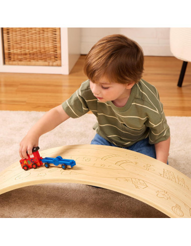 Tabla de Equilibrio de Madera Battat Educación - Juguete Montessori 3+ Años