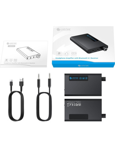 Amplificador de Auriculares eSynic Bluetooth 5.1 1500mAh HiFi