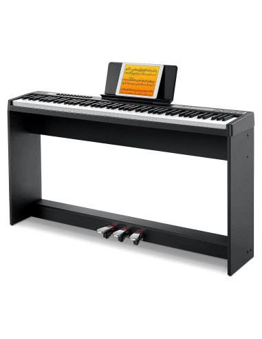 Teclado Piano Digital Donner DEP-08 88 Teclas Sensibles