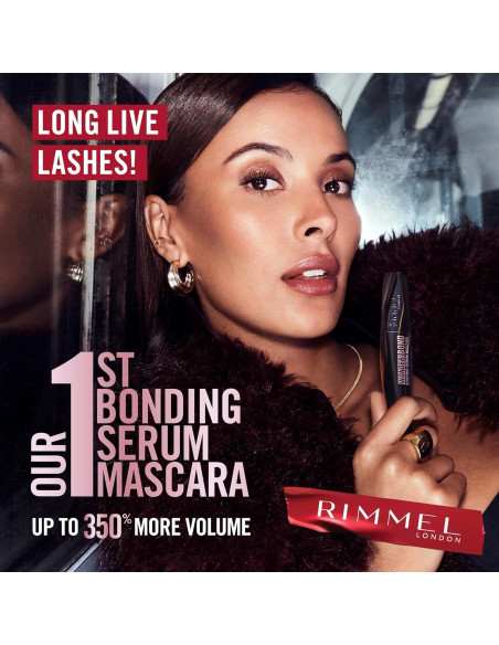Máscara Suero de Enlace Rimmel Wonder'Bond 11ml Negro Máscara Suero de Enlace Rimmel Wonder'Bond 11ml Negro
