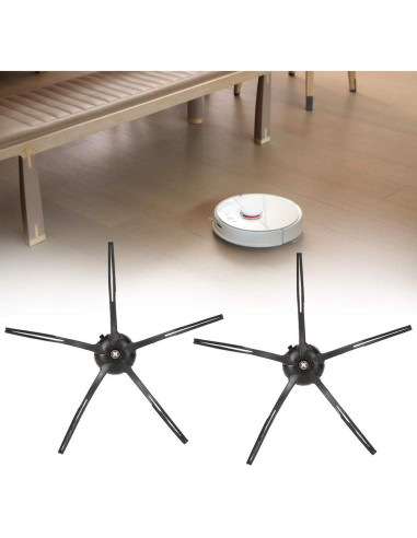 Cepillos Laterales de Reemplazo Fdit para Robot Aspirador Xiaomi S6 S5 E35 E2