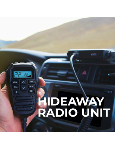 Radio de Dos Vías Midland MXT275VP4 15W GMRS para Vehículos