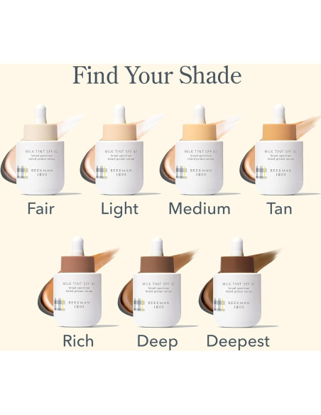 Beekman 1802 Tinte de Leche Primer Facial SPF 43 - 28.35 g - Piel Sensible Beekman 1802 Tinte de Leche Primer Facial SPF 43 - 28.35 g - Piel Sensible