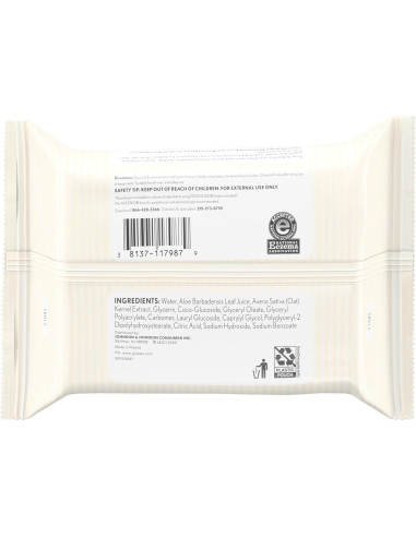 Toallitas Húmedas Aveeno Baby Sin Fragancia 25 ct - Piel Sensible