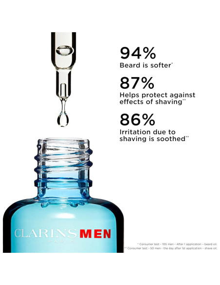 Aceite para Afeitar y Barba Clarins 29.57 ml - Acondicionador Aceite para Afeitar y Barba Clarins 29.57 ml - Acondicionador