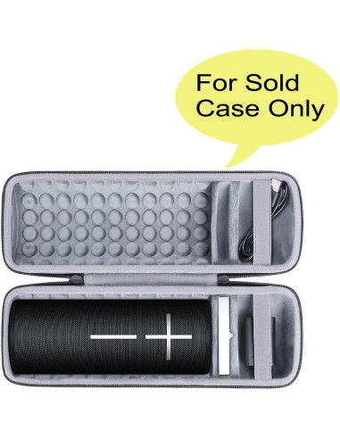 Funda Dura co2CREA para Altavoz Bluetooth UE MEGABOOM 4/3 Negra