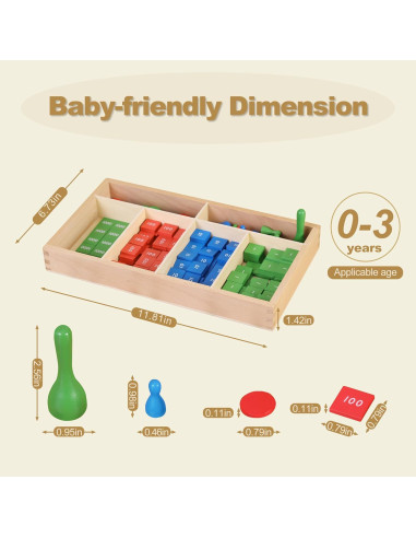 Juego de Sello Montessori Outlet - Material Educativo 3-12 Años