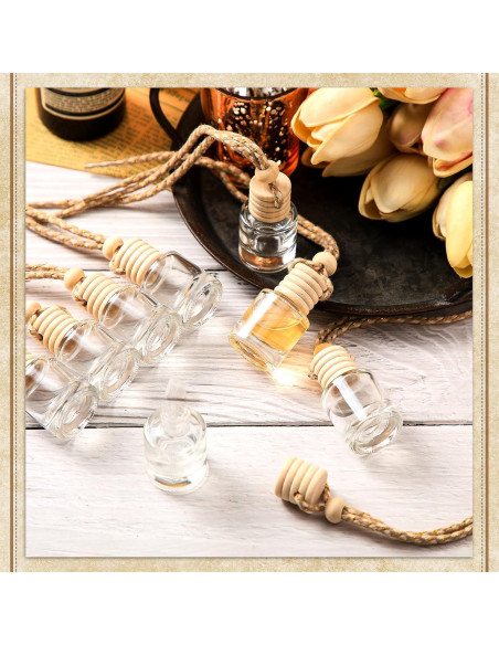 Ambientadores Colgantes para Auto Zubebe 300 Pcs 8ml Vidrio Ambientadores Colgantes para Auto Zubebe 300 Pcs 8ml Vidrio
