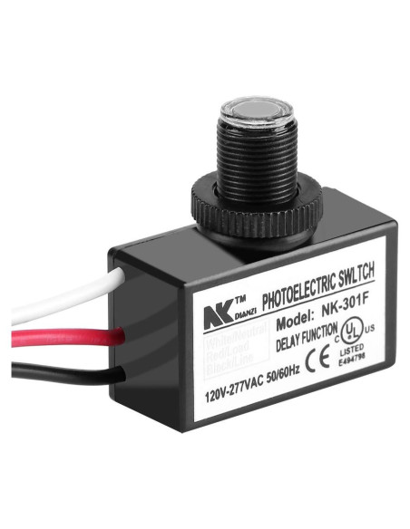 Sensor Fotoeléctrico Automático Zerodis 120-277V IP65 Sensor Fotoeléctrico Automático Zerodis 120-277V IP65