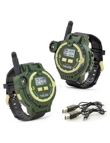 Walkie Talkie Recargable Gantan para Niños con Linterna Walkie Talkie Recargable Gantan para Niños con Linterna