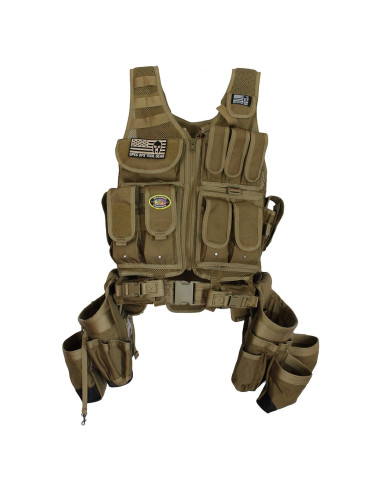 Chaleco Táctico Spec Ops Tool Gear SF-18 Charlie 54 Coyote Tan