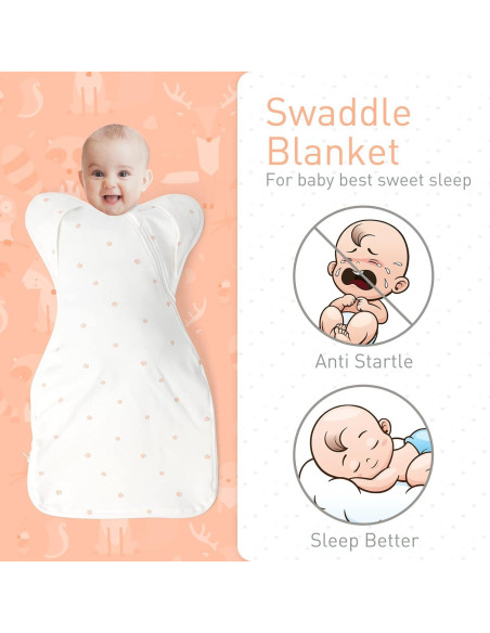 Manta de Envoltura Knirose para Bebé 3-6 Meses Color Manzana Manta de Envoltura Knirose para Bebé 3-6 Meses Color Manzana