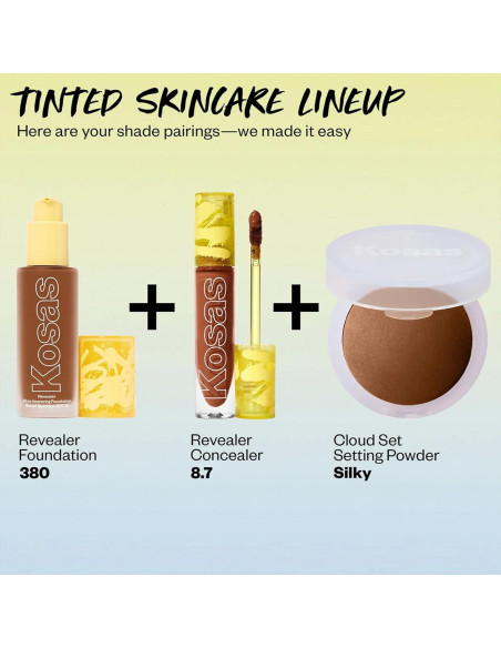 Base Mejoradora de Piel Kosas 30 ml SPF 25 Neutral Profundo 380 Base Mejoradora de Piel Kosas 30 ml SPF 25 Neutral Profundo 380