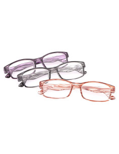 Paquete de 3 Gafas de Lectura LJIMI Antirreflejo UV400