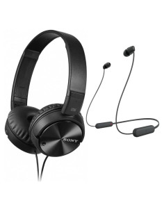 Auriculares Sony MDR-ZX110NC y WI-C100 In-Ear Inalámbricos