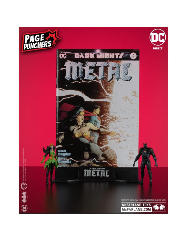 Figuras McFarlane Toys DC Page Punchers Batman 3" 2pk
