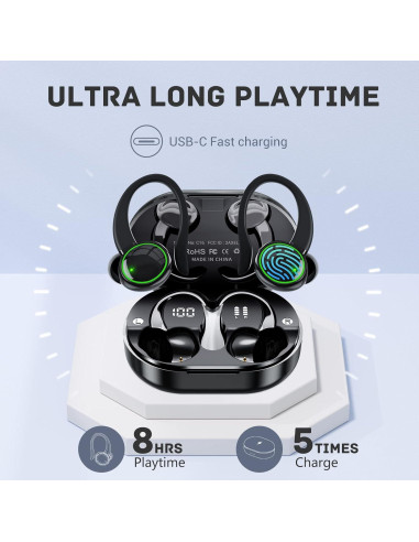 Auriculares Bluetooth 5.3 C16 Shenzhen para Samsung Galaxy S21+