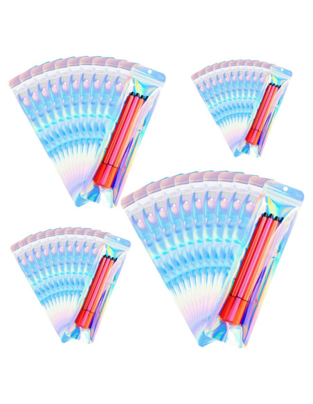 Paquete de 100 Bolsas Holográficas Reutilizables KALOVISEN 6x23cm Paquete de 100 Bolsas Holográficas Reutilizables KALOVISEN 6x23cm